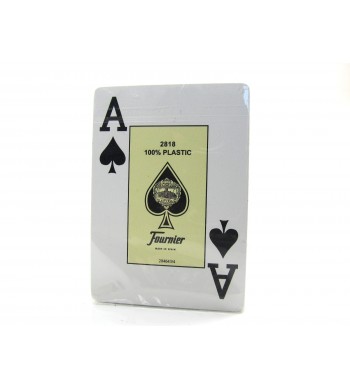 Jeu de 55 cartes 100 % plastiques - Réf. 2818