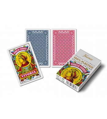 Jeu N° 2100 - Cartes style espagnole 100% plastique FOURNIER