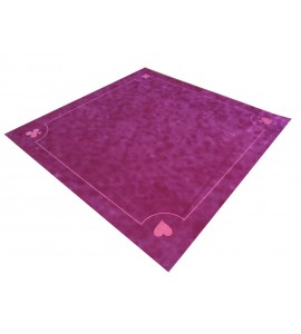 Tapis de belote personnalisé géant 100 cms pour partie carte