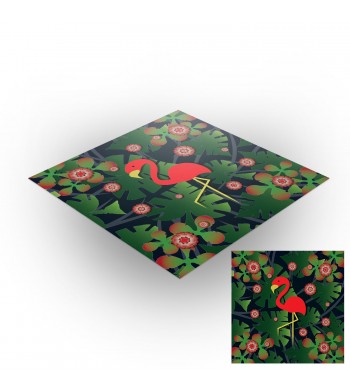 Tapis de jeux polyester - 60x60 - Jungle 2