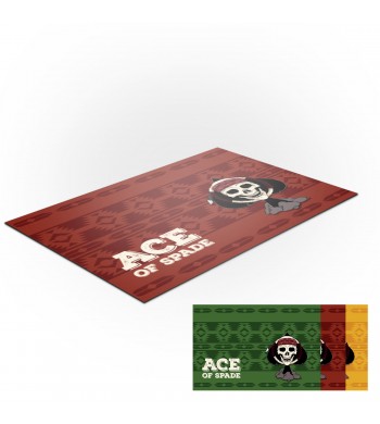 Tapis de jeux polyester - 40x60 - Ace Of Spade