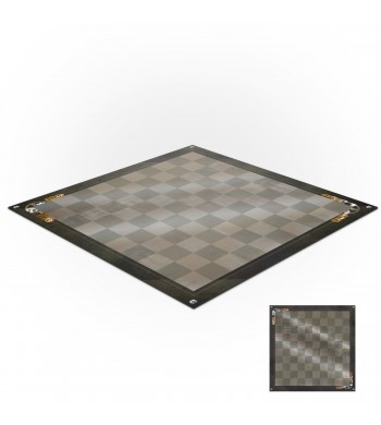 Tapis de jeux polyester - 60x60 - Jeu de dames