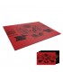 Tapis de jeux polyester - 40x60 - Crâne et plumes