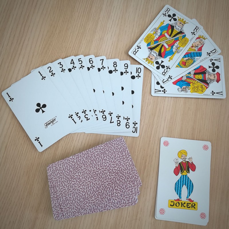 6x paquets de cartes à jouer 54 pièces - jeux de cartes de poker