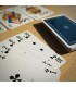 Jeu de 33 cartes (32 cartes + 1 carte points) - dos bleu