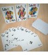Jeux de 55 cartes (52 cartes + 3 jokers) standard