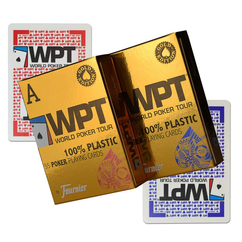 Cartes WPT 100% plastique