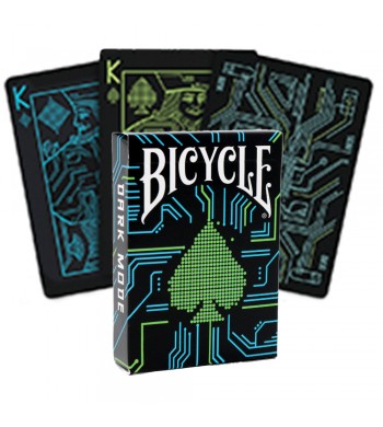 Jeu Dark-Mode BICYCLE® cartes de collection