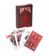 Jeu Metalluxe Red - BICYCLE® cartes de collection