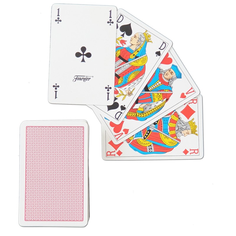 Cartouche Réf 900 Standard Fournier - 12 jeux - 55 cartes (52