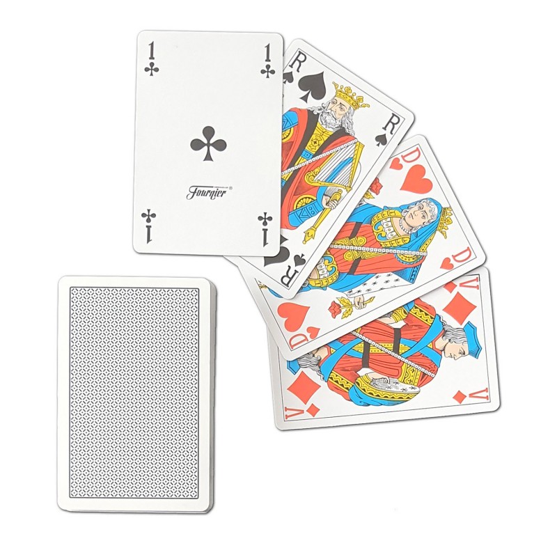 Cartouche Réf 900 Standard Fournier - 12 jeux - 55 cartes (52