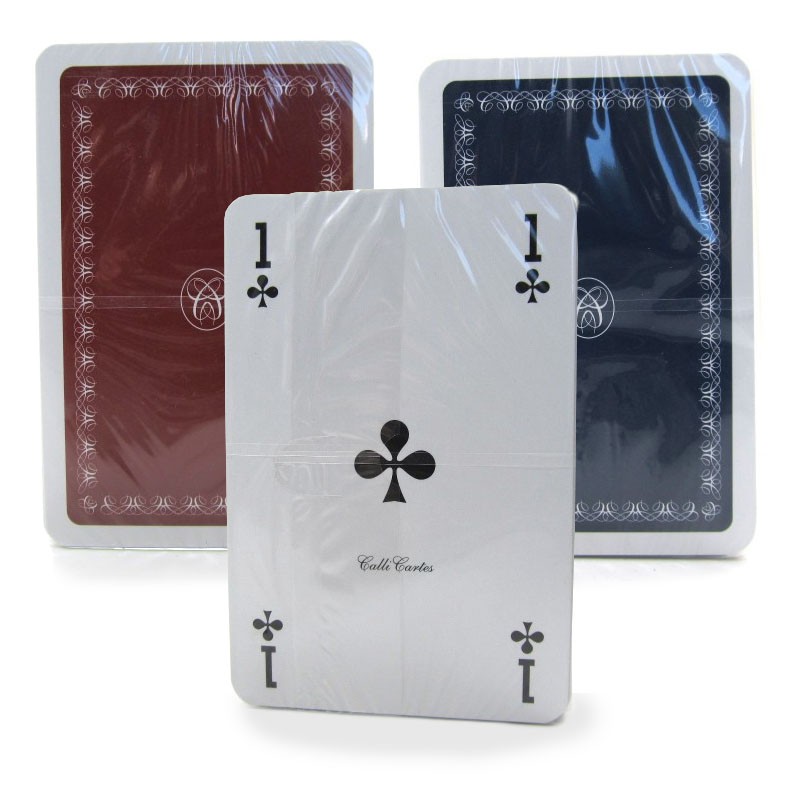 Jeu de Poker 55 cartes avec étui personnalisé - 320g
