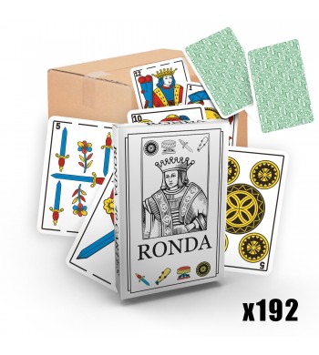 Jeu de Ronda - Cartes espagnoles - carton x192