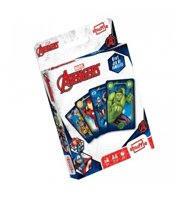 Jeu de 7 Familles - Avengers - Shuffle