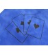 Tapis bleu 50x67cm