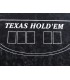 Tapis Poker Texas Holdem 150 x 77 cm environ